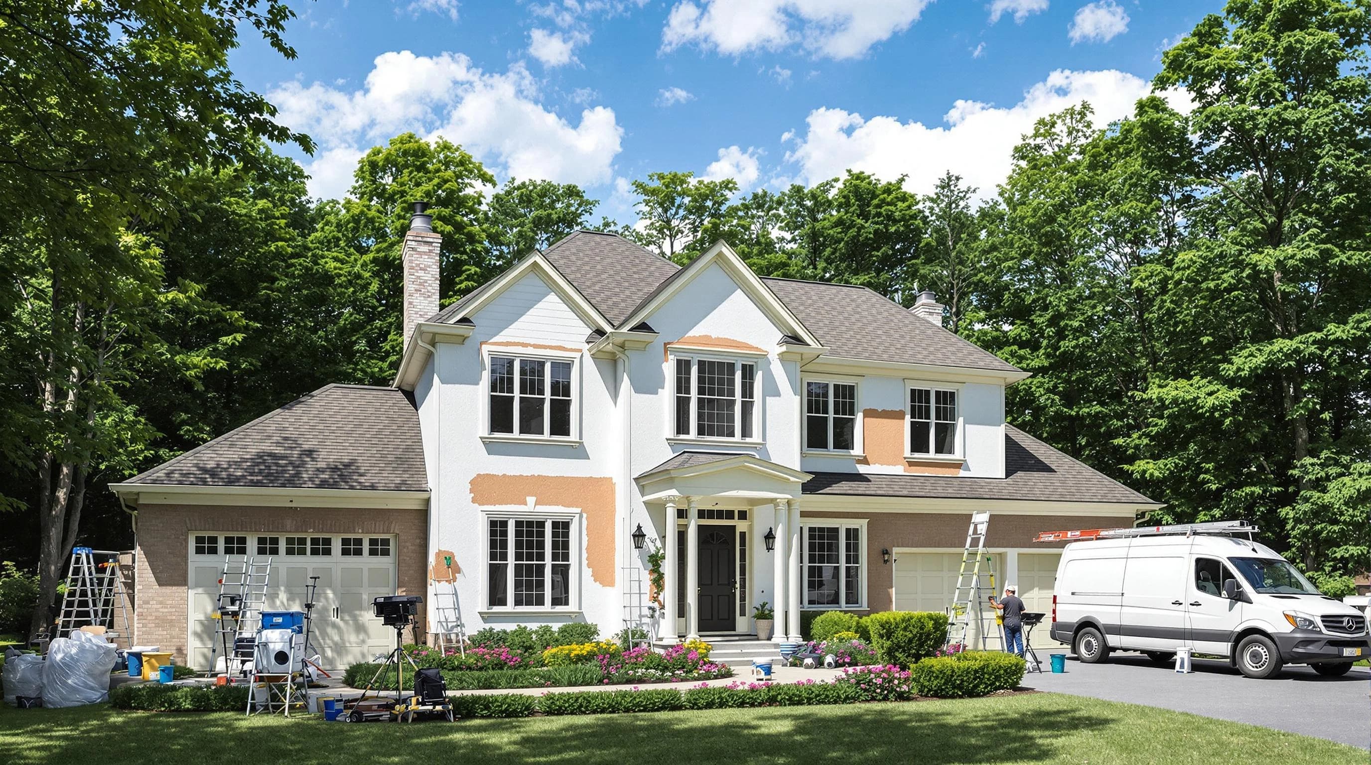 Gilbert House Painters painting equipment